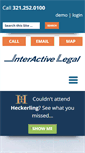 Mobile Screenshot of interactivelegal.com
